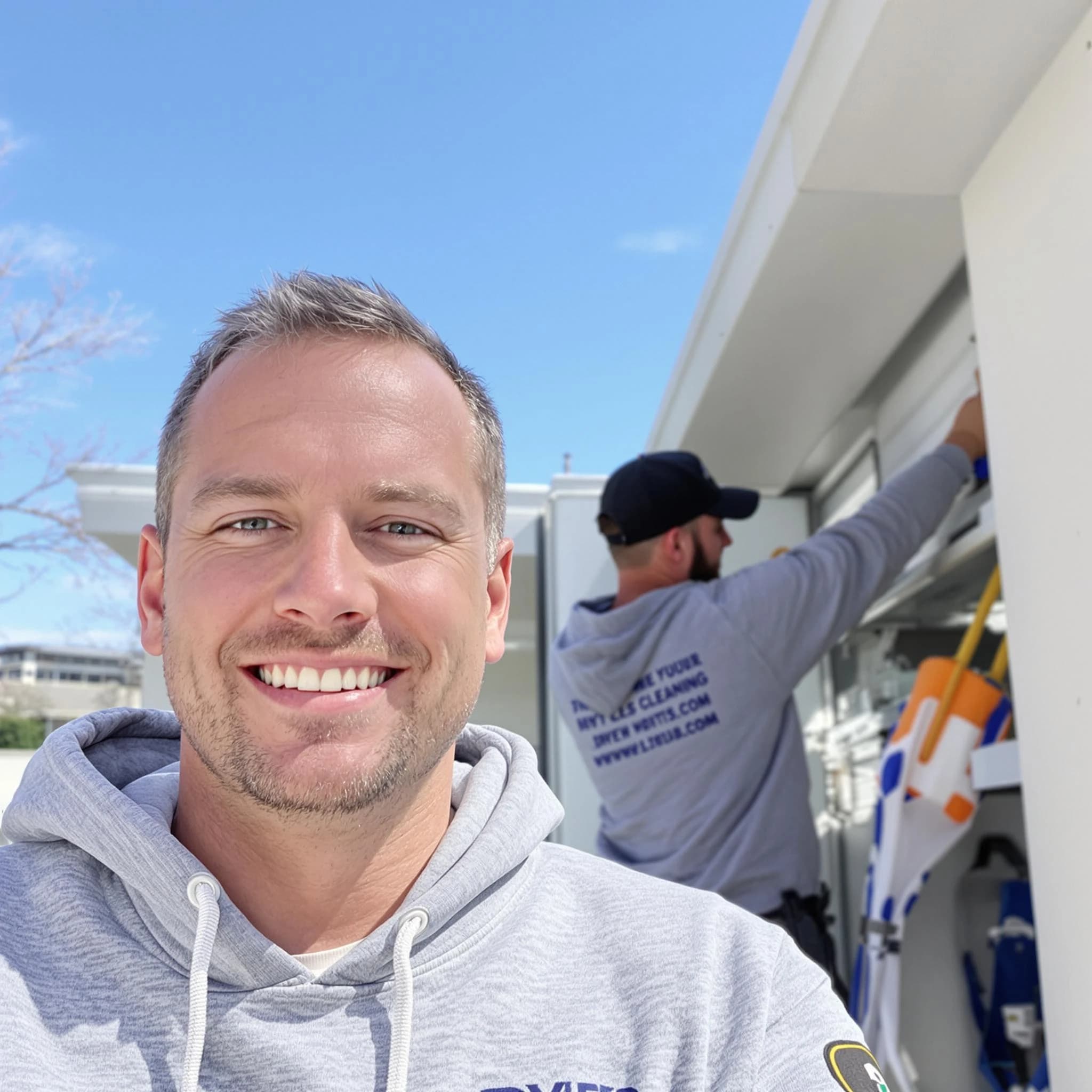 The Irvine Dryer Vent Cleaning team.