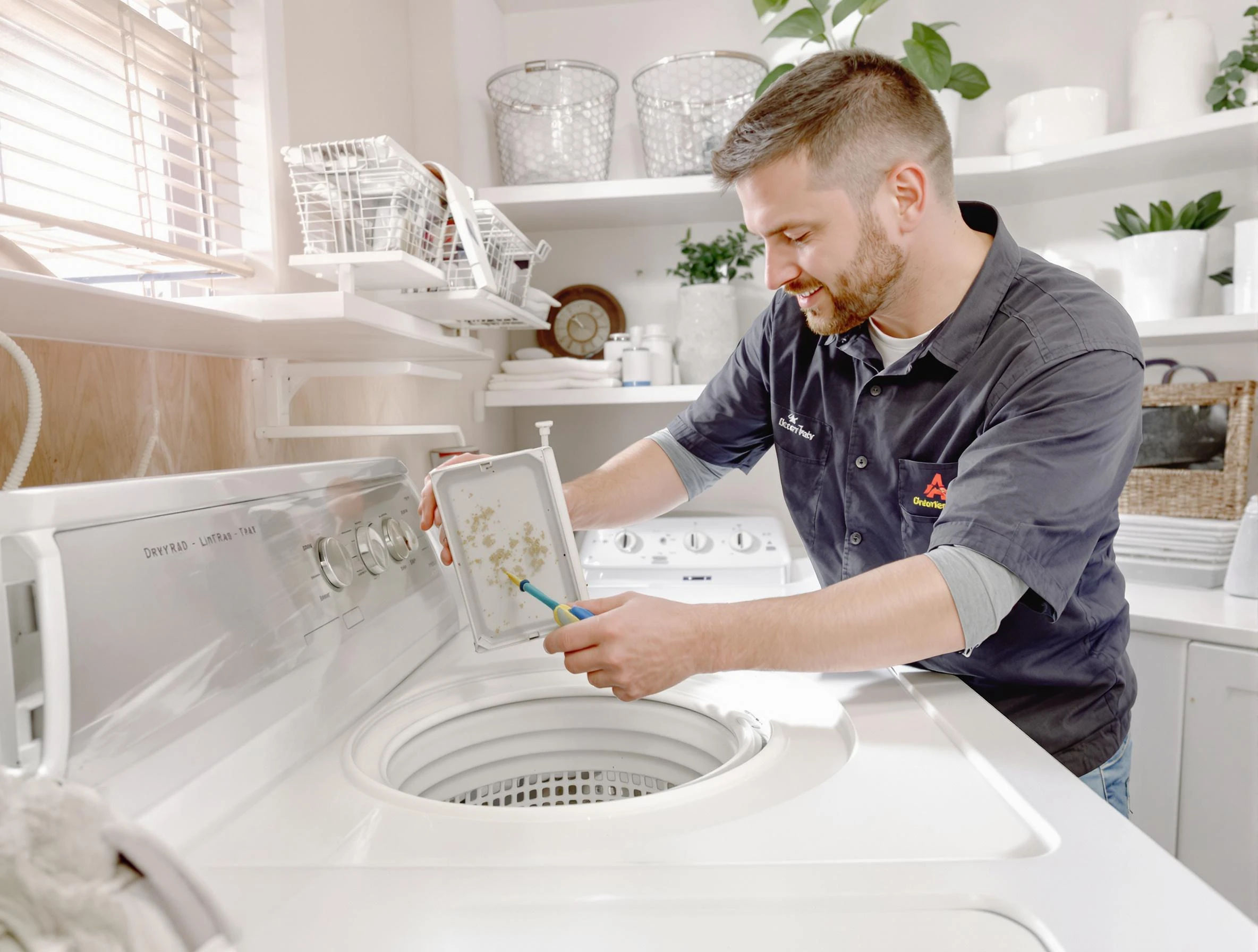 Cleaning Dryer Lint Trap service in Irvine, CA