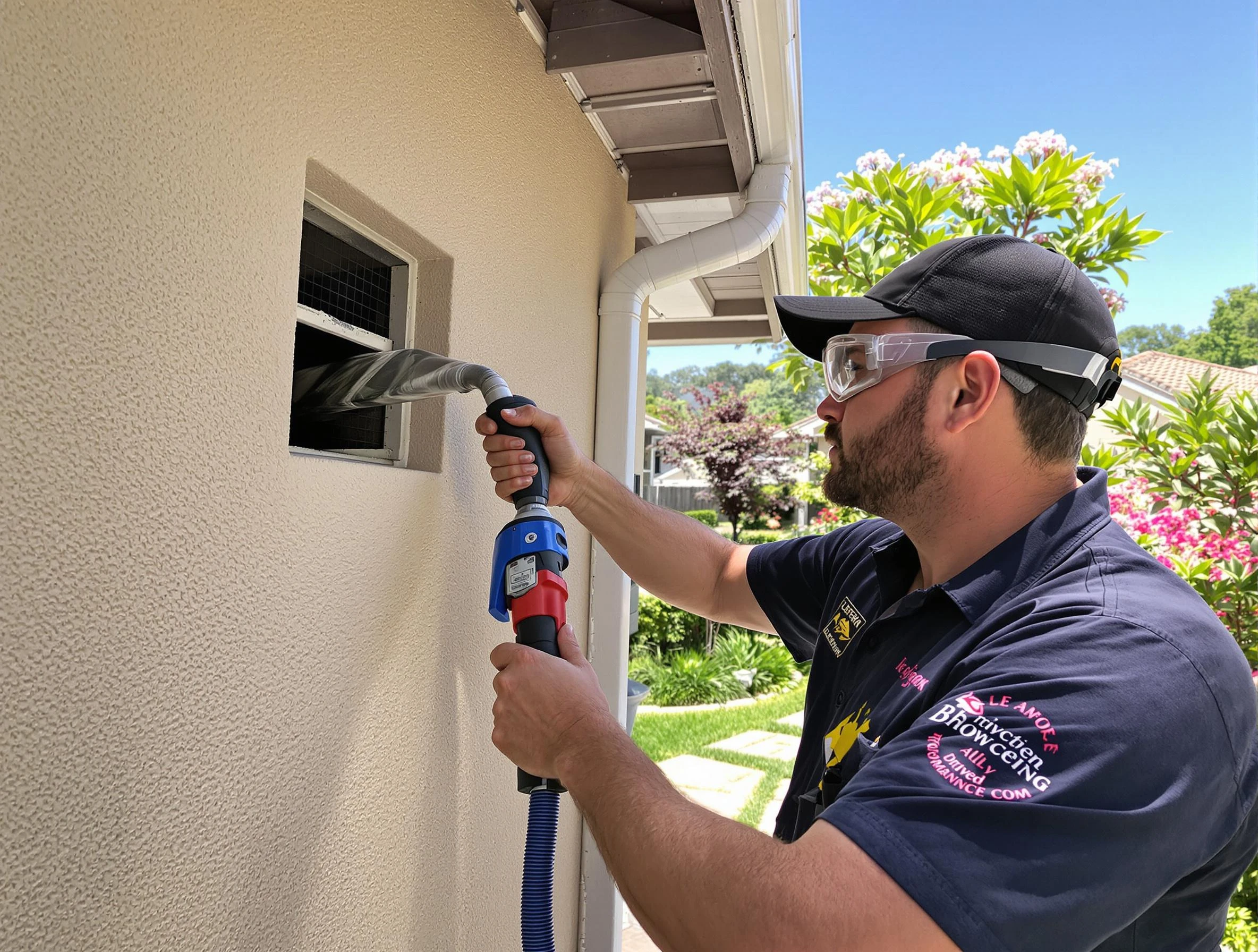 Professional dryer vent cleaning by Irvine Dryer Vent Cleaning in Irvine