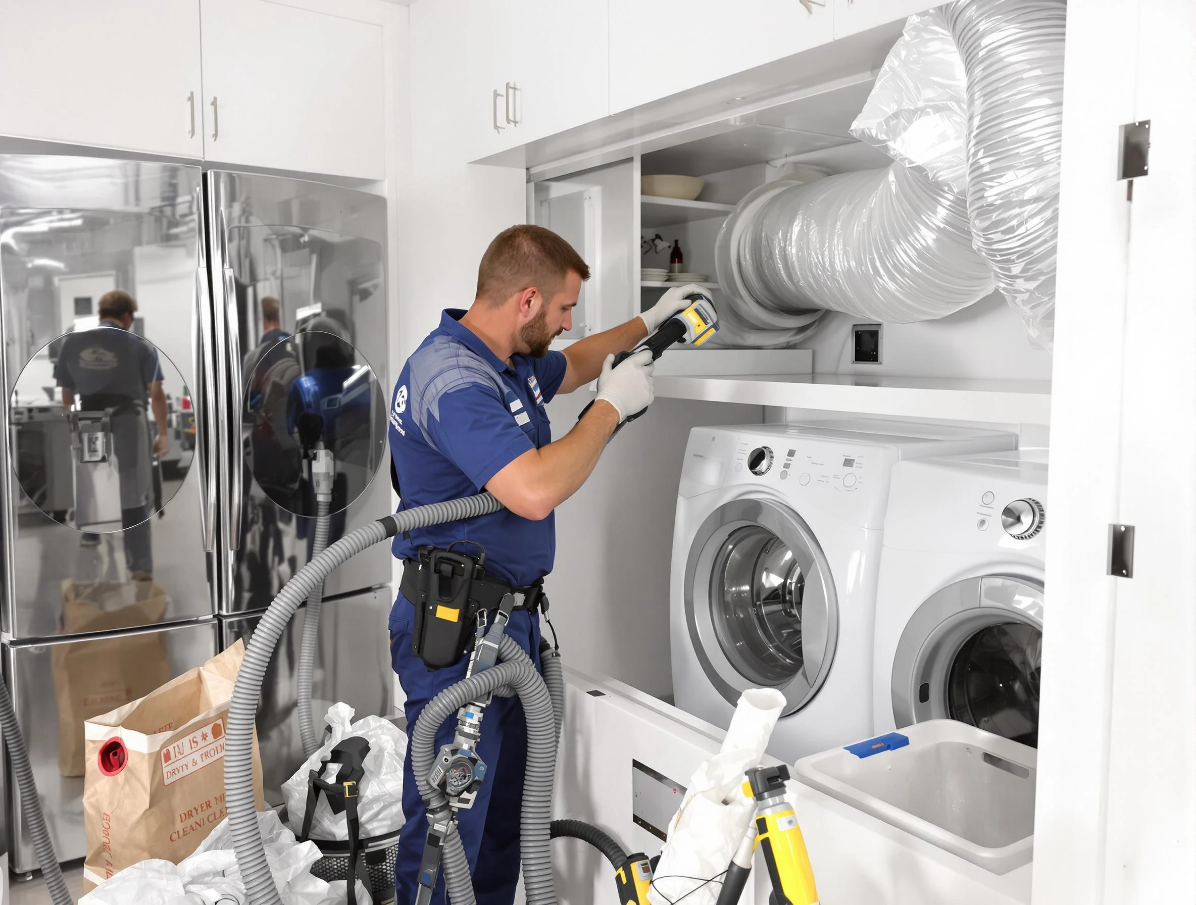 Professional duct cleaning by Irvine Dryer Vent Cleaning in Irvine