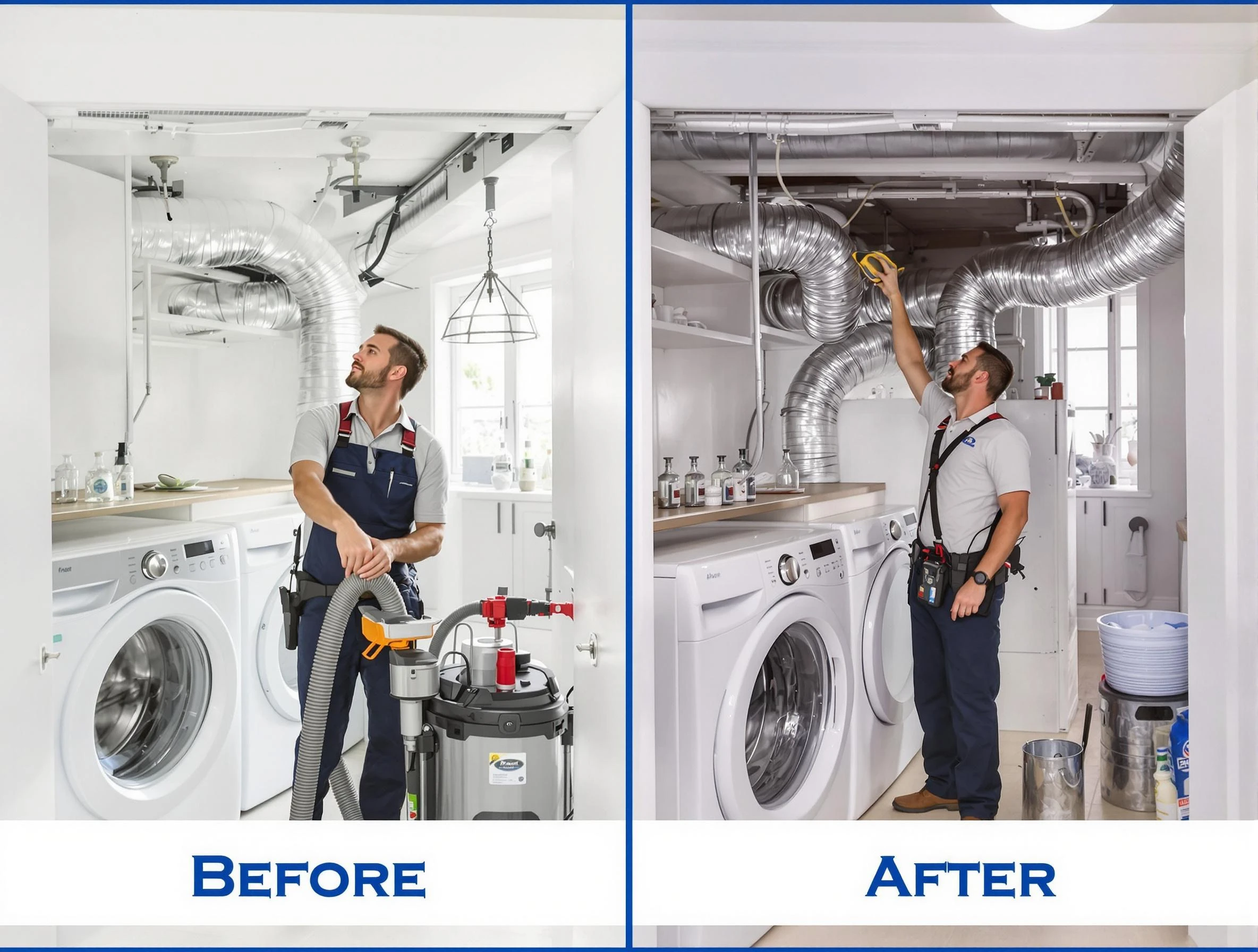 Expert gas dryer vent cleaning by Irvine Dryer Vent Cleaning in Irvine